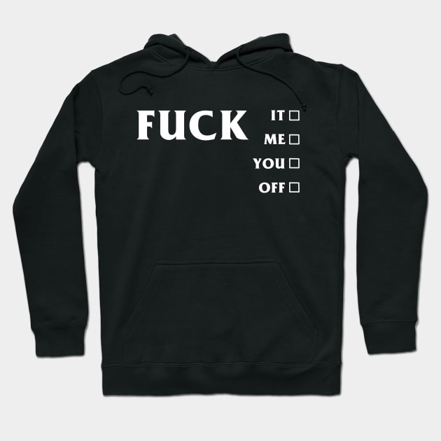 F*CK Hoodie by teecloud